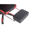 Silla Gaming Turbo Negro/rojo,Simil cuero