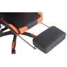 Silla Gaming Turbo Negro/naranja,Simil cuero