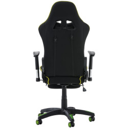 Silla Gaming Turbo Negro/verde,Tela