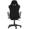 Silla Gaming Turbo Negro/verde,Tela