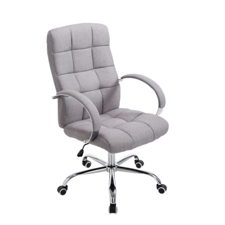 Silla de oficina Mikos en Tela Gris