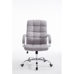 Silla de oficina Mikos en Tela Gris