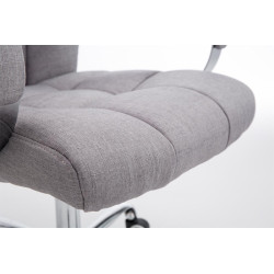 Silla de oficina Mikos en Tela Gris