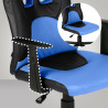 Silla de Escritorio Infantil Fun Negro/azul