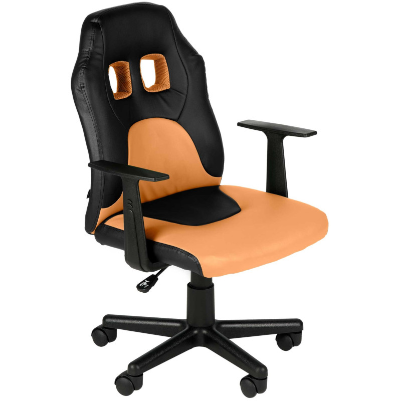 Silla de Escritorio Infantil Fun Negro/naranja