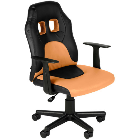 Silla de Escritorio Infantil Fun Negro/naranja