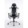 Silla Racing XXL Miracle Negro/blanco