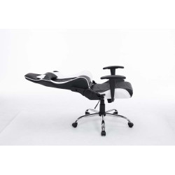 Silla Racing XXL Miracle Negro/blanco