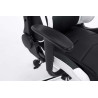 Silla Racing XXL Miracle Negro/blanco