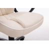 Silla de oficina Big XXX Crema