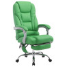 Silla De Oficina Pacific Con Función Masaje Verde