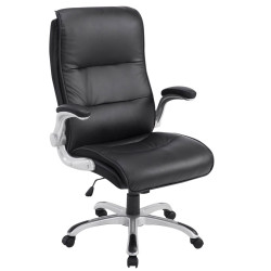 Silla de oficina Villach XXL Negro