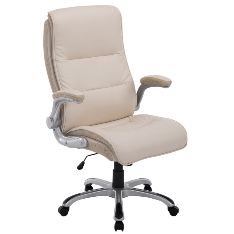 Silla de oficina Villach XXL Crema