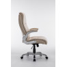 Silla de oficina Villach XXL Crema