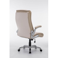 Silla de oficina Villach XXL Crema