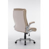 Silla de oficina Villach XXL Crema