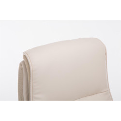 Silla de oficina Villach XXL Crema