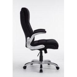 Silla De Oficina Villach XXL En Tela Negro