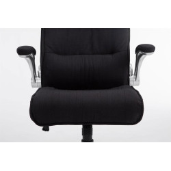 Silla De Oficina Villach XXL En Tela Negro