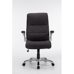 Silla De Oficina Villach XXL En Tela Gris oscuro