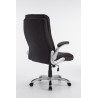 Silla De Oficina Villach XXL En Tela Gris oscuro