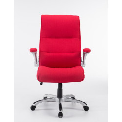 Silla De Oficina Villach XXL En Tela Rojo