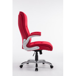 Silla De Oficina Villach XXL En Tela Rojo