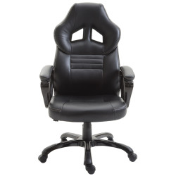 Silla De Oficina Racing Pedro XL Negro/negro