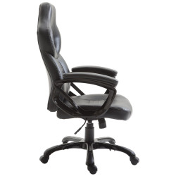 Silla De Oficina Racing Pedro XL Negro/negro