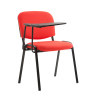 silla conferencia Ken con mesa plegable & en tela Rojo