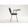 silla conferencia Ken con mesa plegable Negro