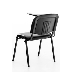 silla conferencia Ken con mesa plegable Negro