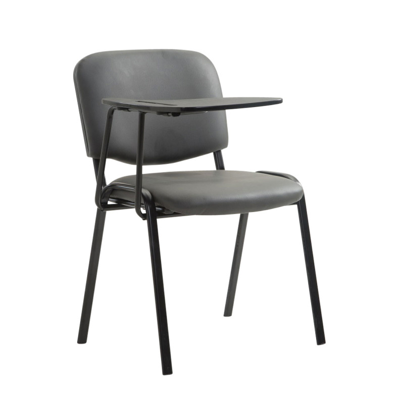 silla conferencia Ken con mesa plegable Gris