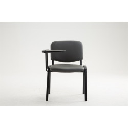 silla conferencia Ken con mesa plegable Gris