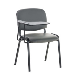 silla conferencia Ken con mesa plegable Gris