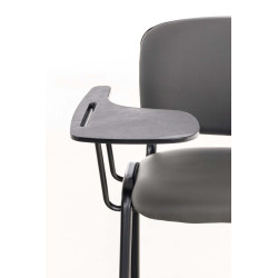 silla conferencia Ken con mesa plegable Gris