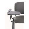 silla conferencia Ken con mesa plegable Gris