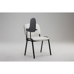 silla conferencia Ken con mesa plegable Blanco