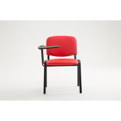 silla conferencia Ken con mesa plegable Rojo