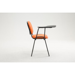 silla conferencia Ken con mesa plegable Naranja