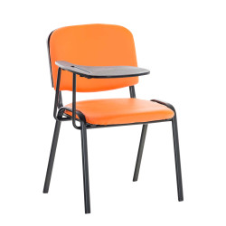 silla conferencia Ken con mesa plegable Naranja