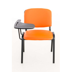 silla conferencia Ken con mesa plegable Naranja