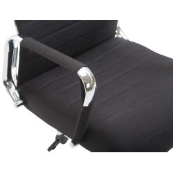 Silla De Oficina Kolumbus En Tela Negro