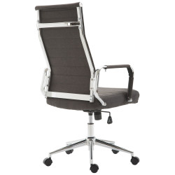 Silla De Oficina Kolumbus En Tela Gris oscuro