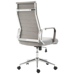 Silla De Oficina Kolumbus En Tela Gris