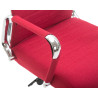 Silla De Oficina Kolumbus En Tela Rojo