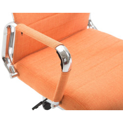 Silla De Oficina Kolumbus En Tela Naranja