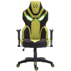 Silla De oficina Fangio En Tela Negro/verde