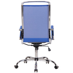 Silla De Oficina Branson Mesh Azul