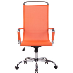 Silla De Oficina Branson Mesh Naranja